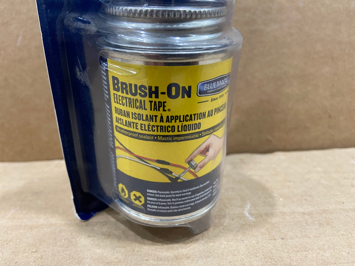 BRUSH ON ELECRICAL TAPE 4 OZ.