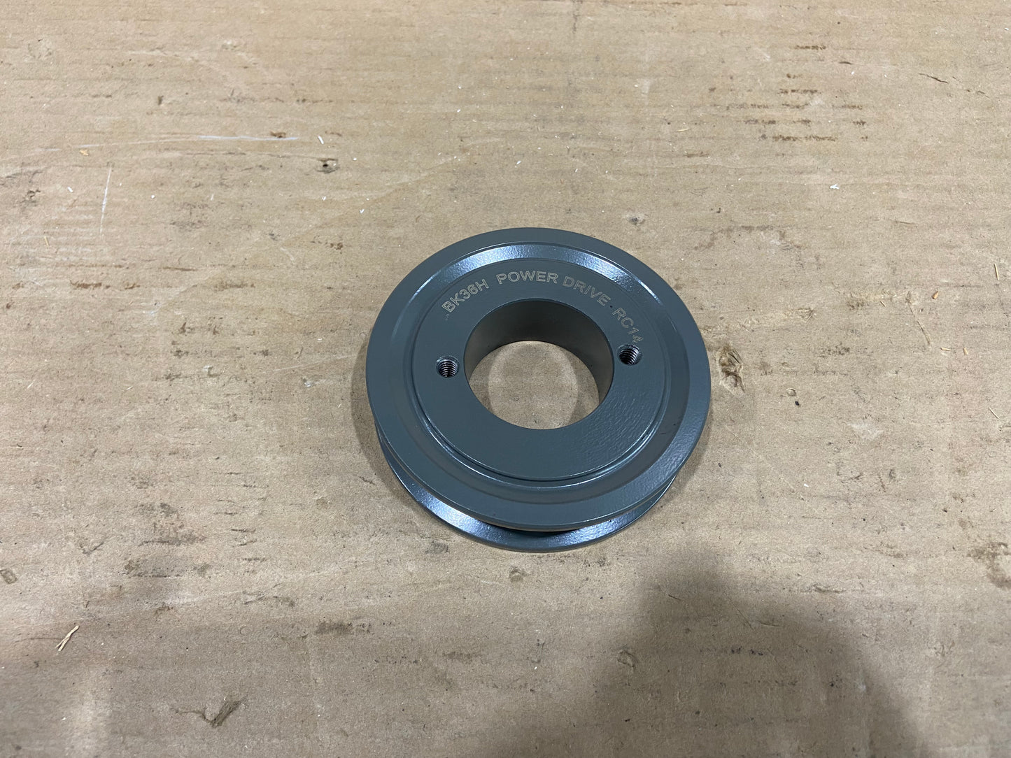 3 3/4" DIAMETER SHEAVE SINGLE GROOVE 1 1/2" BORE