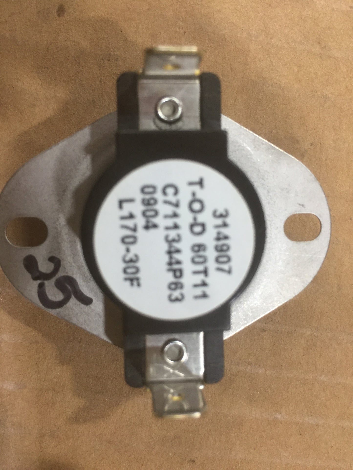 THERMOSTAT LIMIT SWITCH