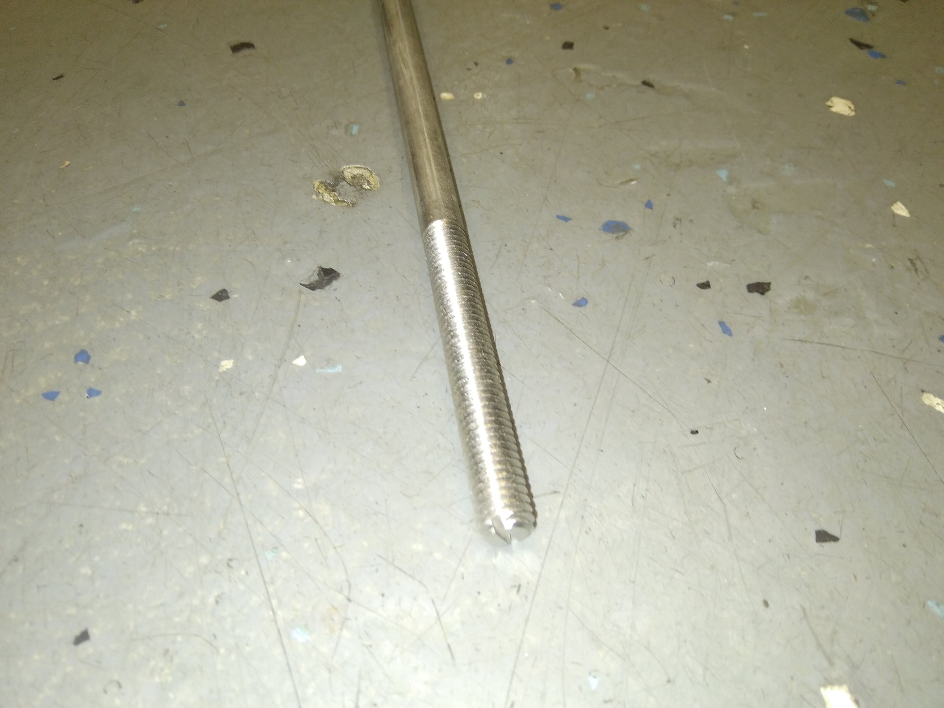 CENTER SUPPORT ROD 3/8"-16 X 13-1/2" 