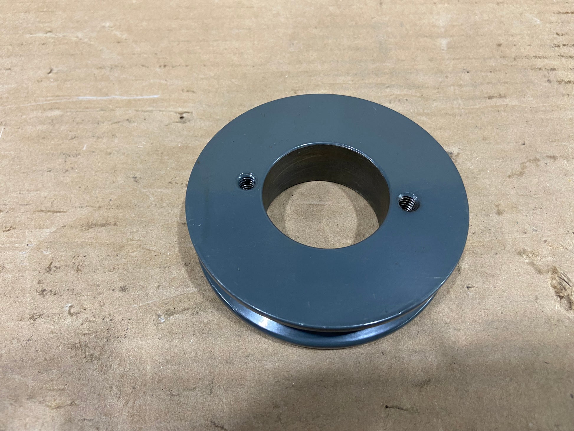 3 1/2" DIAMETER SHEAVE SINGLE GROOVE 1 1/2" BORE