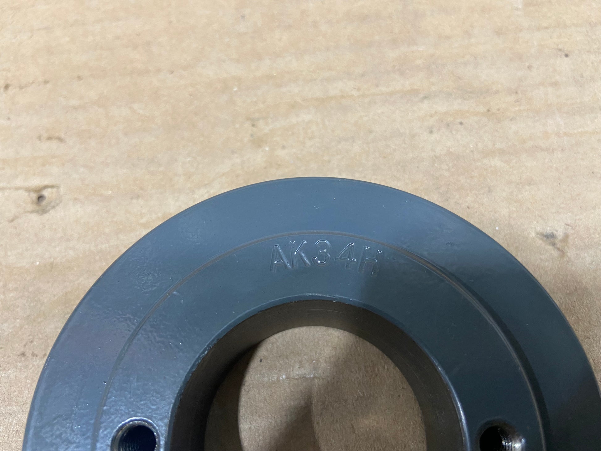 3 1/2" DIAMETER SHEAVE SINGLE GROOVE 1 1/2" BORE