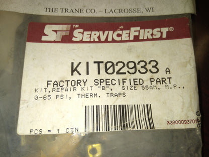 REPAIR KIT "B" SIZE 55AM,M.P. 0-65 PSI THERM. TRAPS