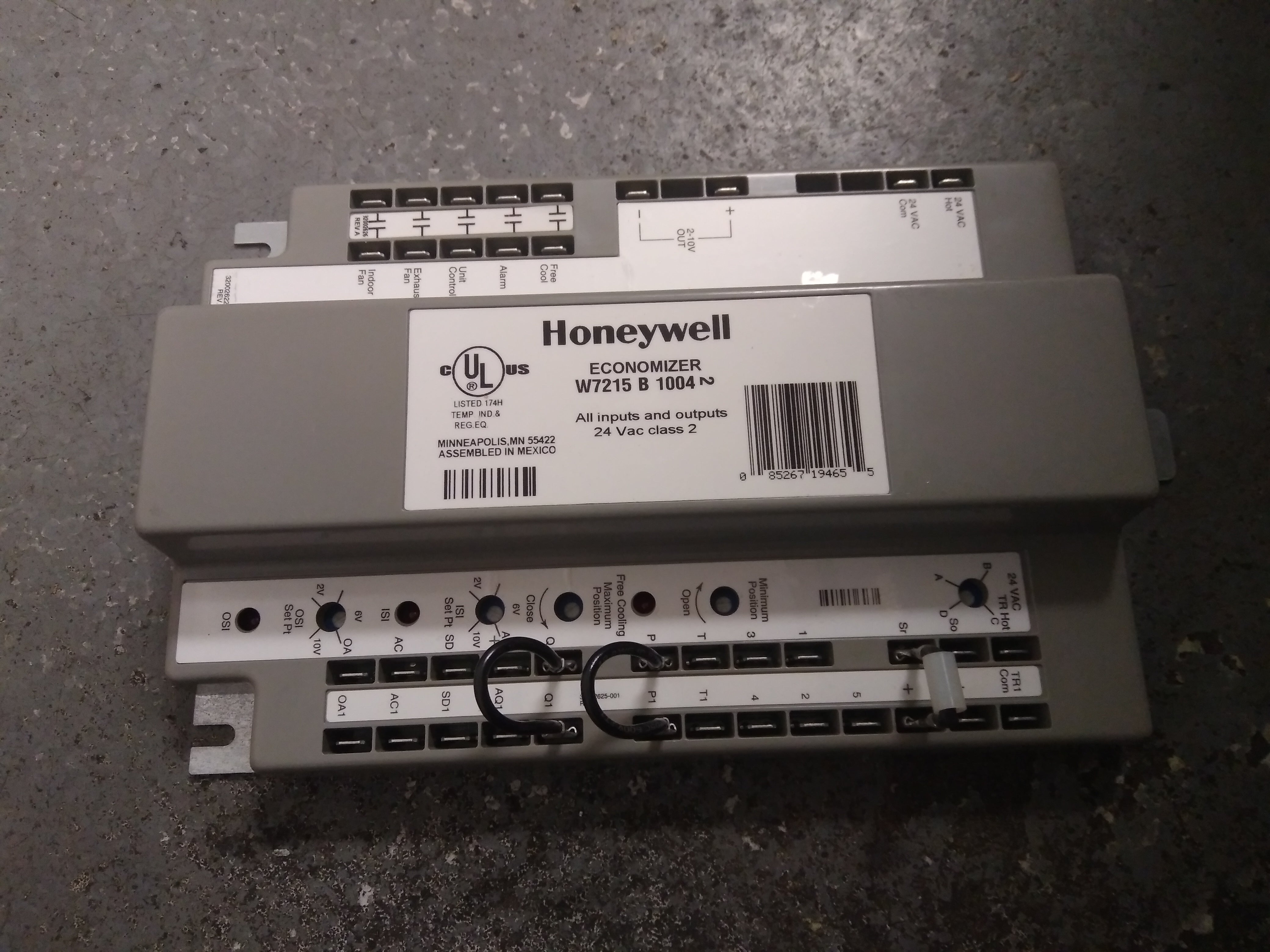 Economizer Control Module 72