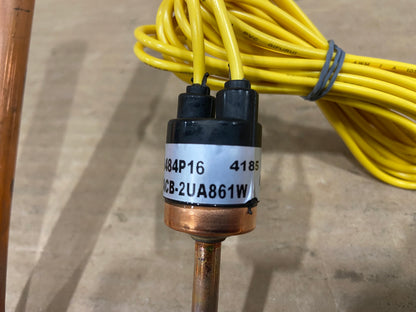 SUCTION TUBE ASSEMBLY WITH LOW PRESSURE CUTOUT SWITCH