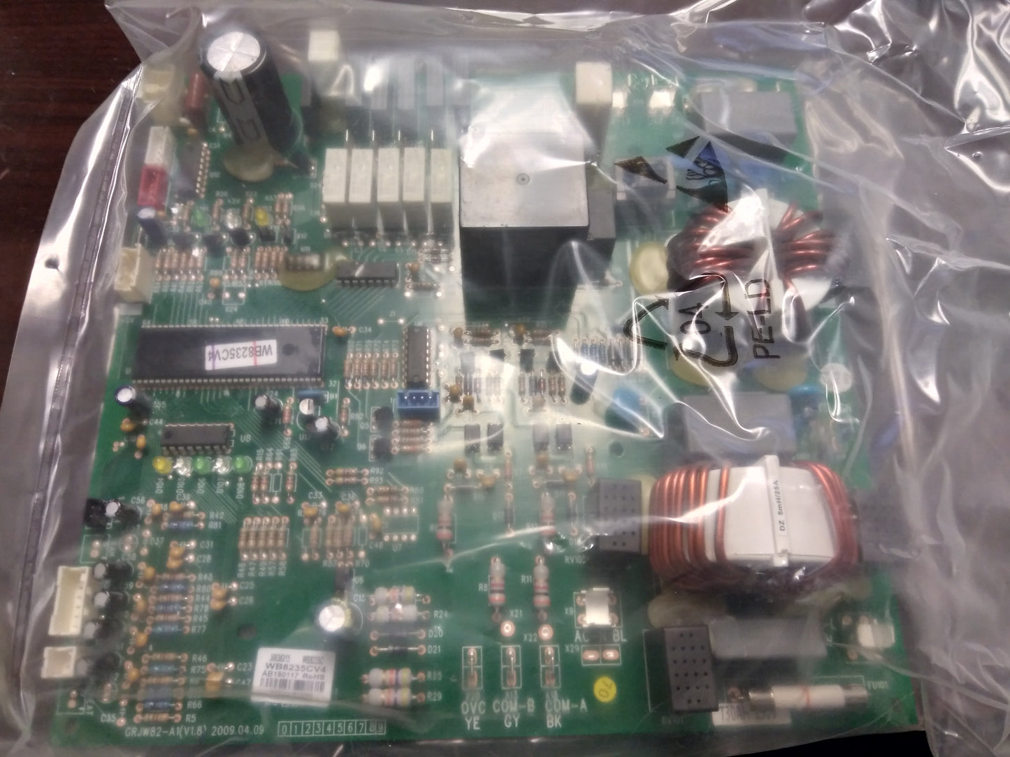 MAIN PCB CONTROL BOARD 250V 60 HZ