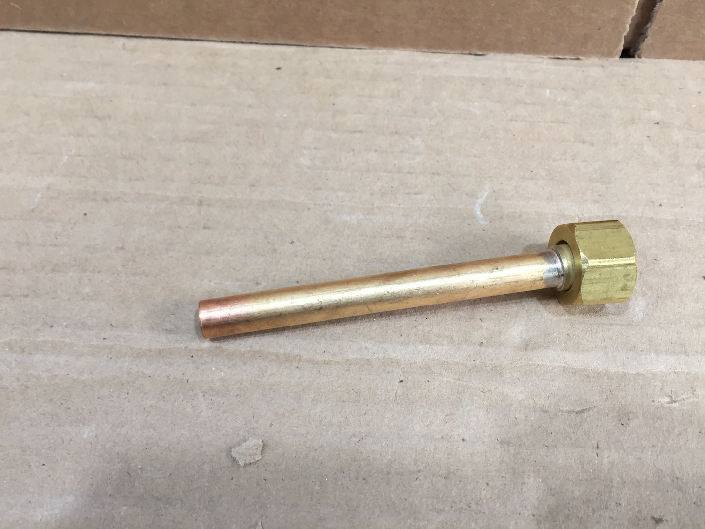 1/4" COPPER TUBE FITTING, 3/4" QUICK CONNECT