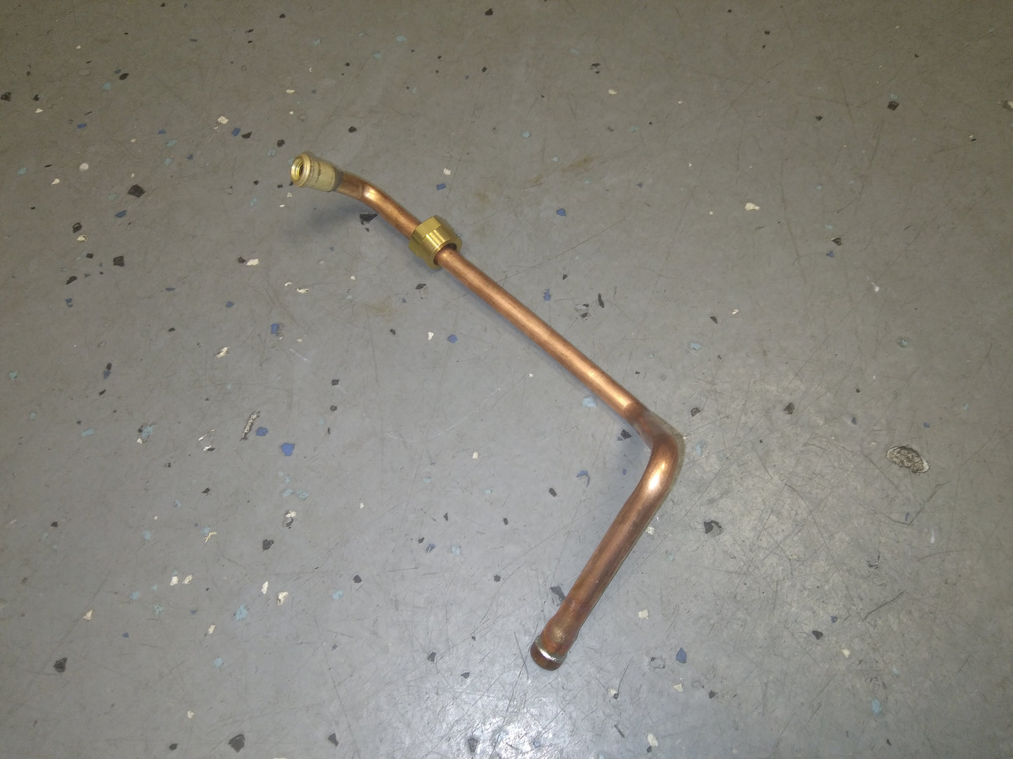 LIQUID LINE WITH 5/8"-20 MECHANICAL FITTING 