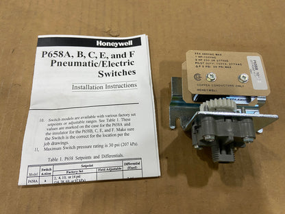 PNEUMATIC/ELECTRIC RELAY SET POINT 10PSI 25AMP 125/250/277/480 VOLT