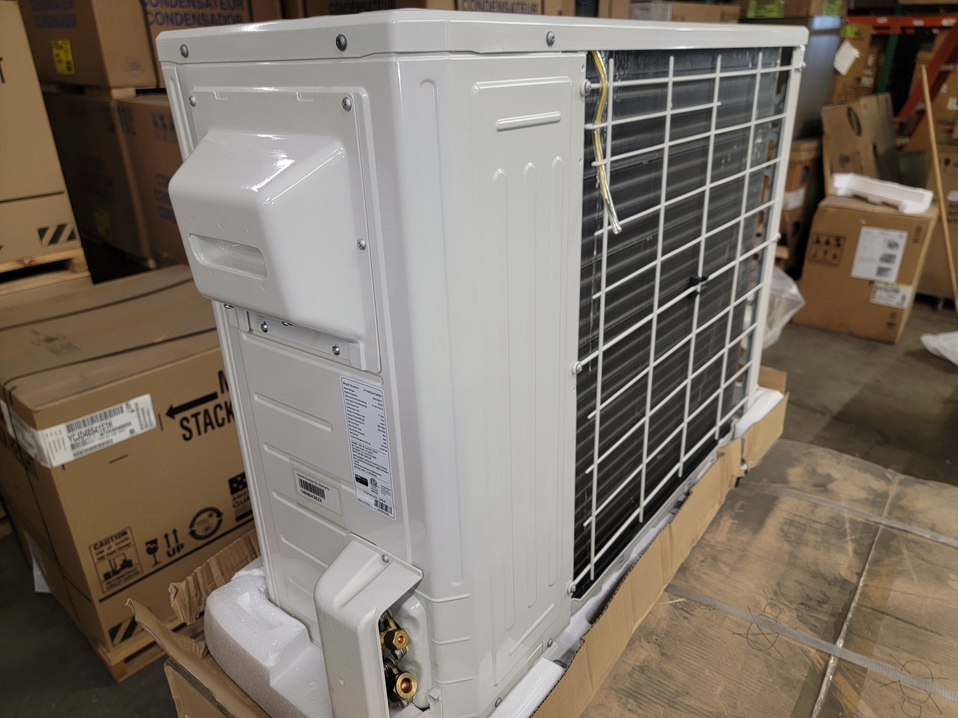 24,000 BTU SINGLE ZONE "INVERTER" OUTDOOR MINI-SPLIT AIR CONDITIONER UNIT, 16 SEER 208-230/60/1 R-410A CFM 1887