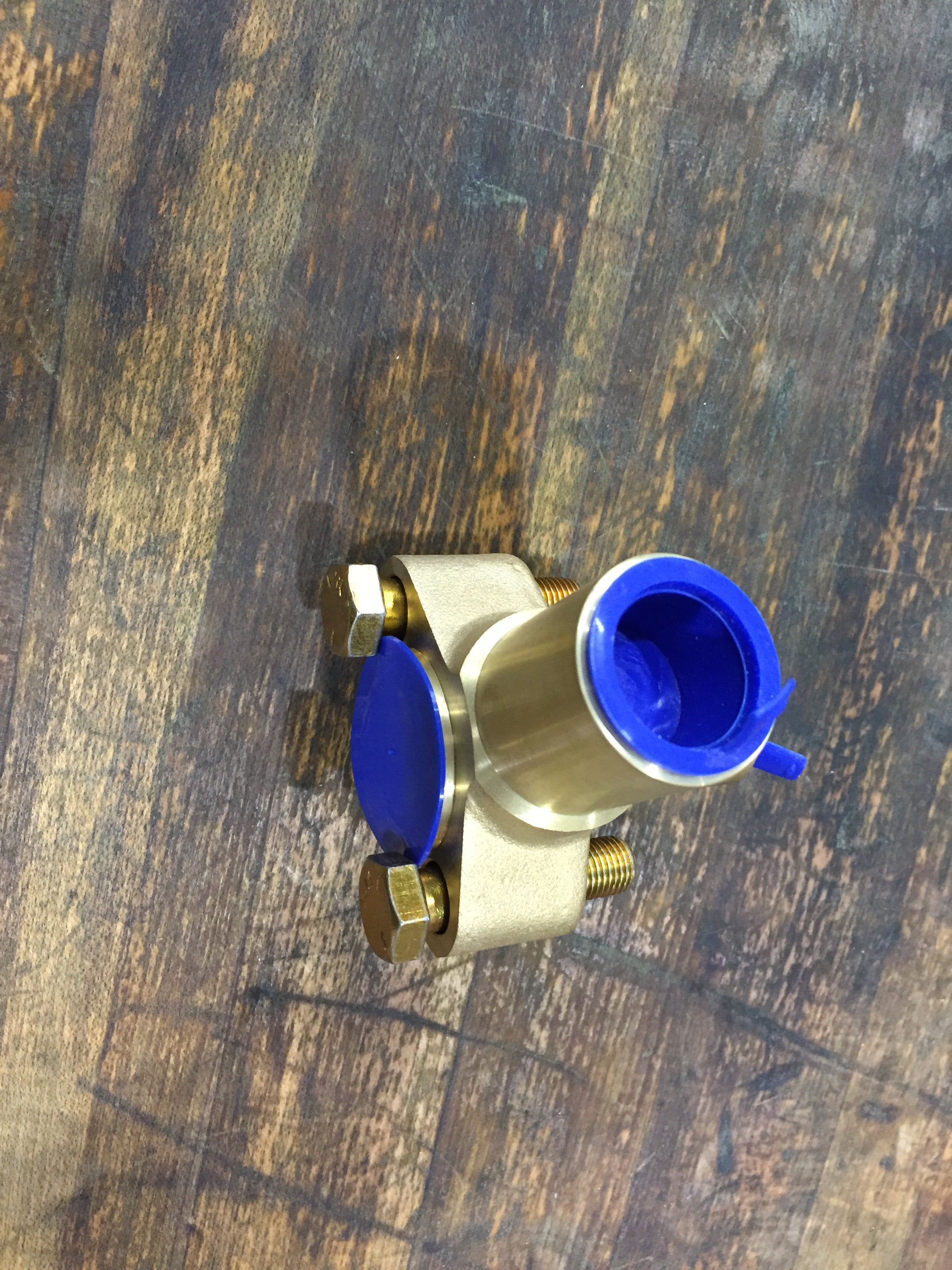 EXPANSION VALVE ANGLE FLANGE, 5/8 X 7/8 