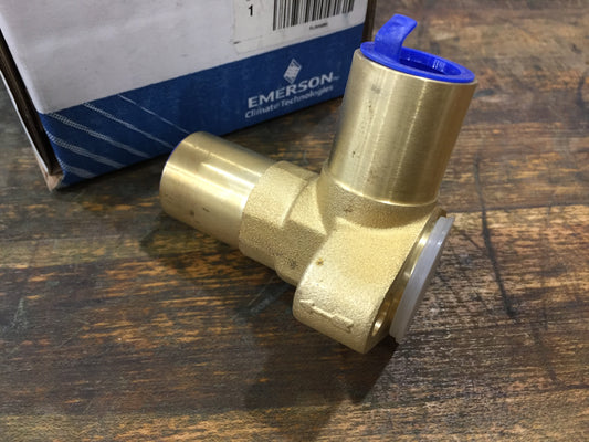 EMERSON 5/8 SWEAT 1 1/8 FLANGE VALVE