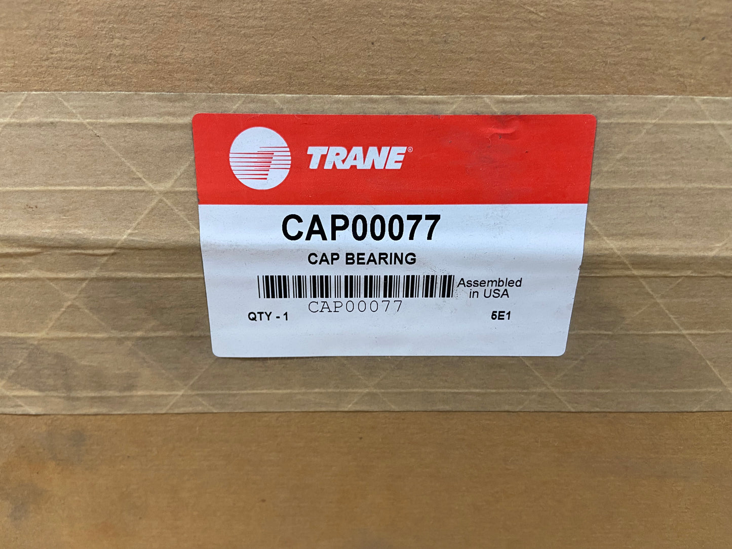 CAP BEARING  8 1/8" WIDE  1 1/4" BORE