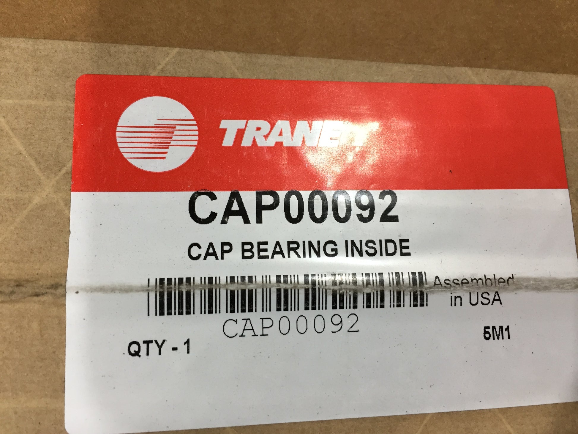 CAP BEARING, ALUMINUM