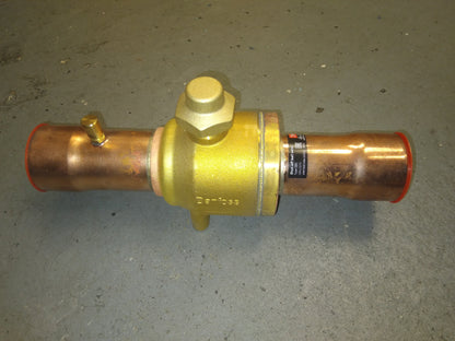 2-1/8" ODF SHUTOFF BALL VALVE WITH ACCESS PORT,