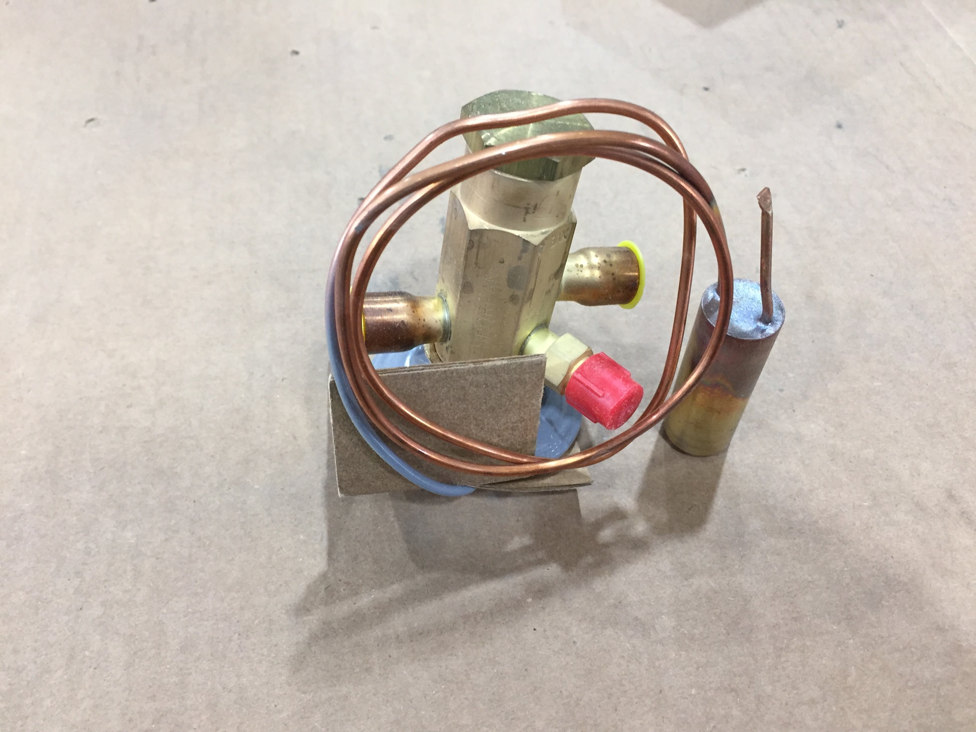 THERMAL EXPANSION VALVE, BRASS TO COPPER