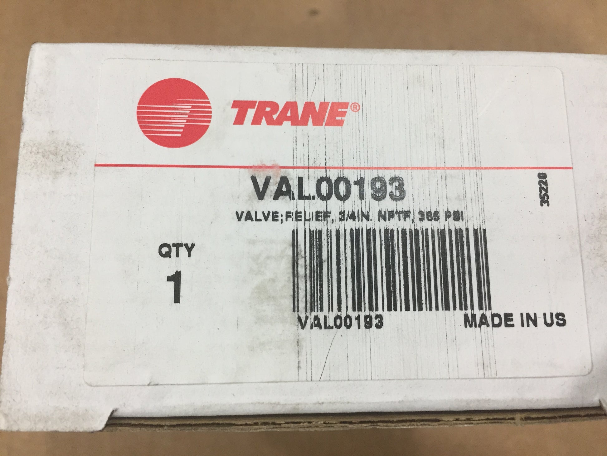 RELIEF VALVE, 3/4 IN 