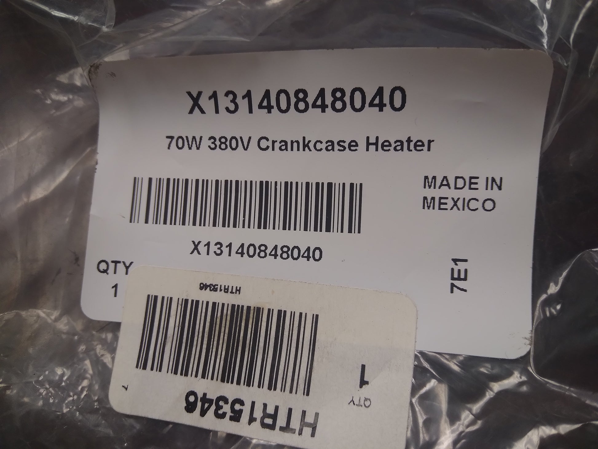 CRANKCASE HEATER 380V 70W 