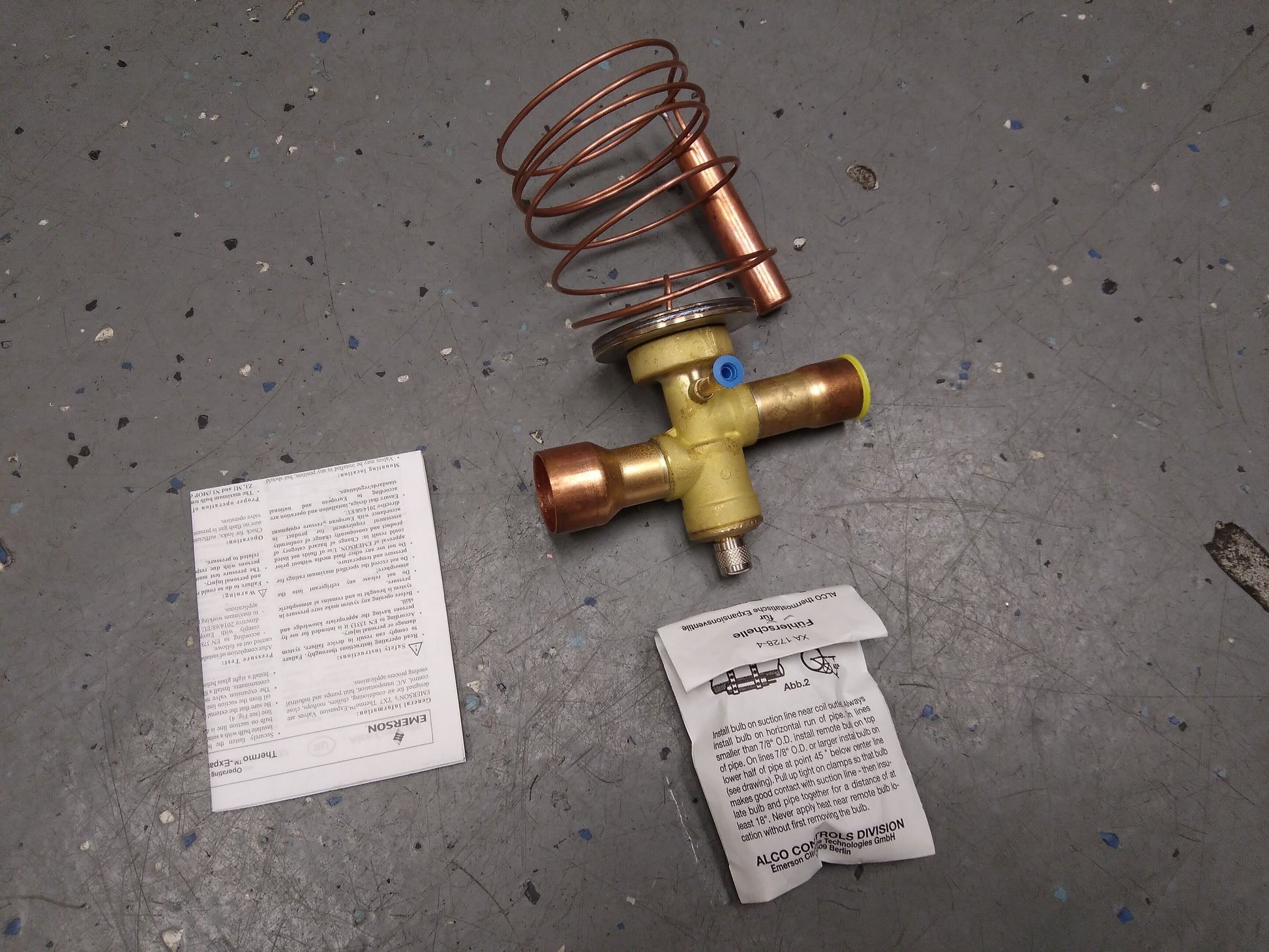 THERMOSTATIC EXPANSION VALVE 50 TON R134A