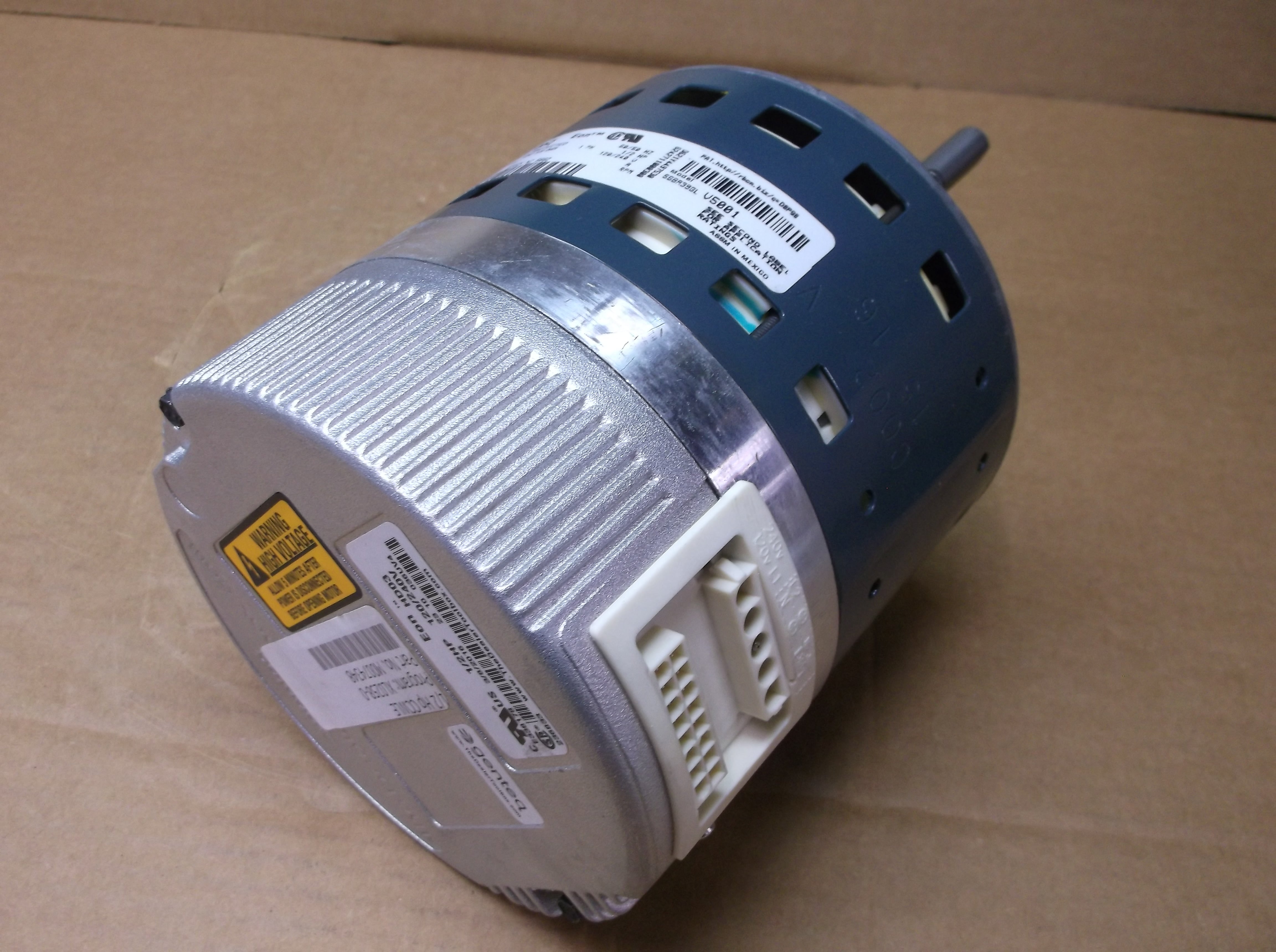 1/2HP ECM Direct Drive Blower Motor 120-240/50-60/1 RPM: Variable