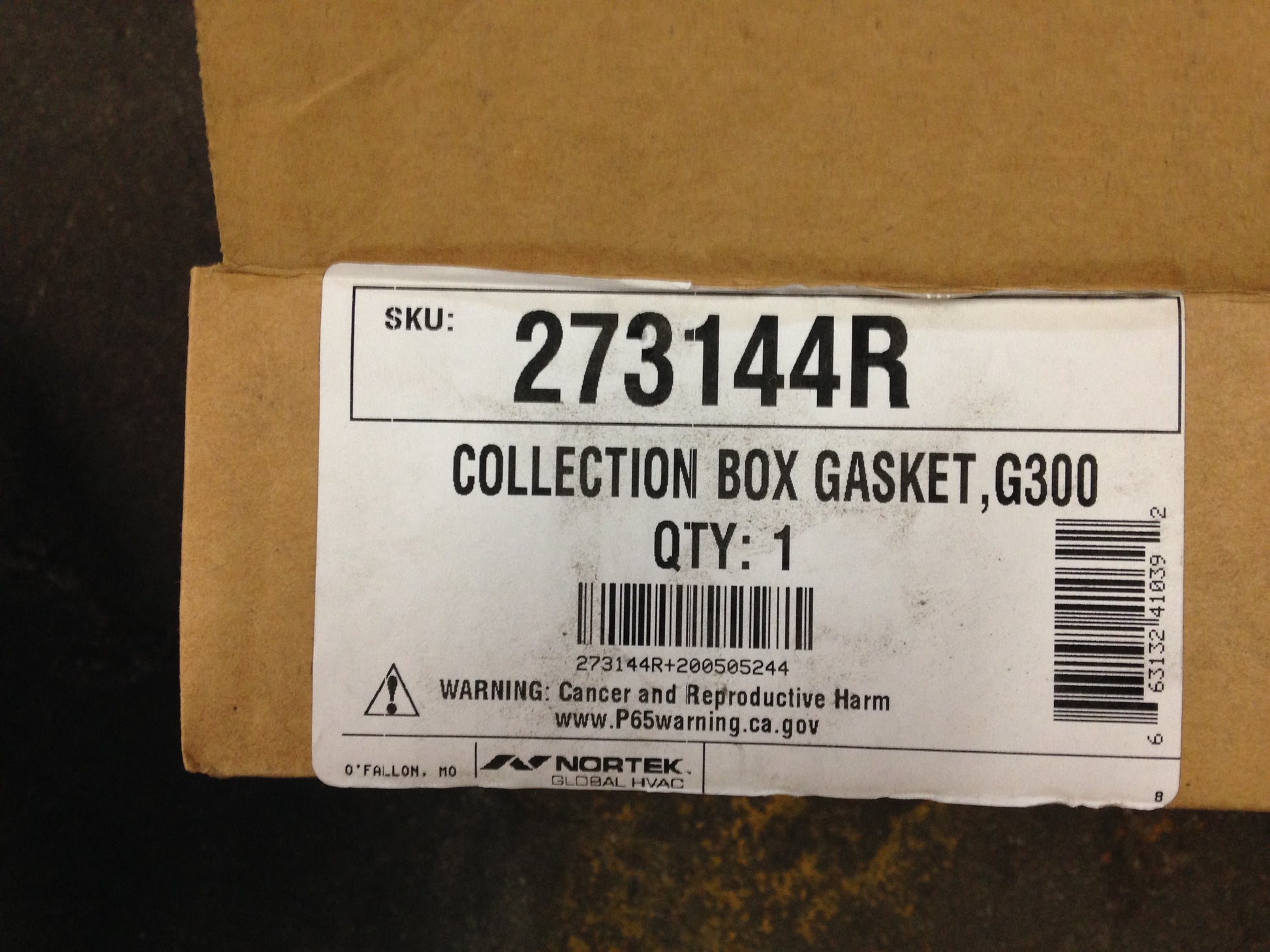 COLLECTION BOX GASKET, G300