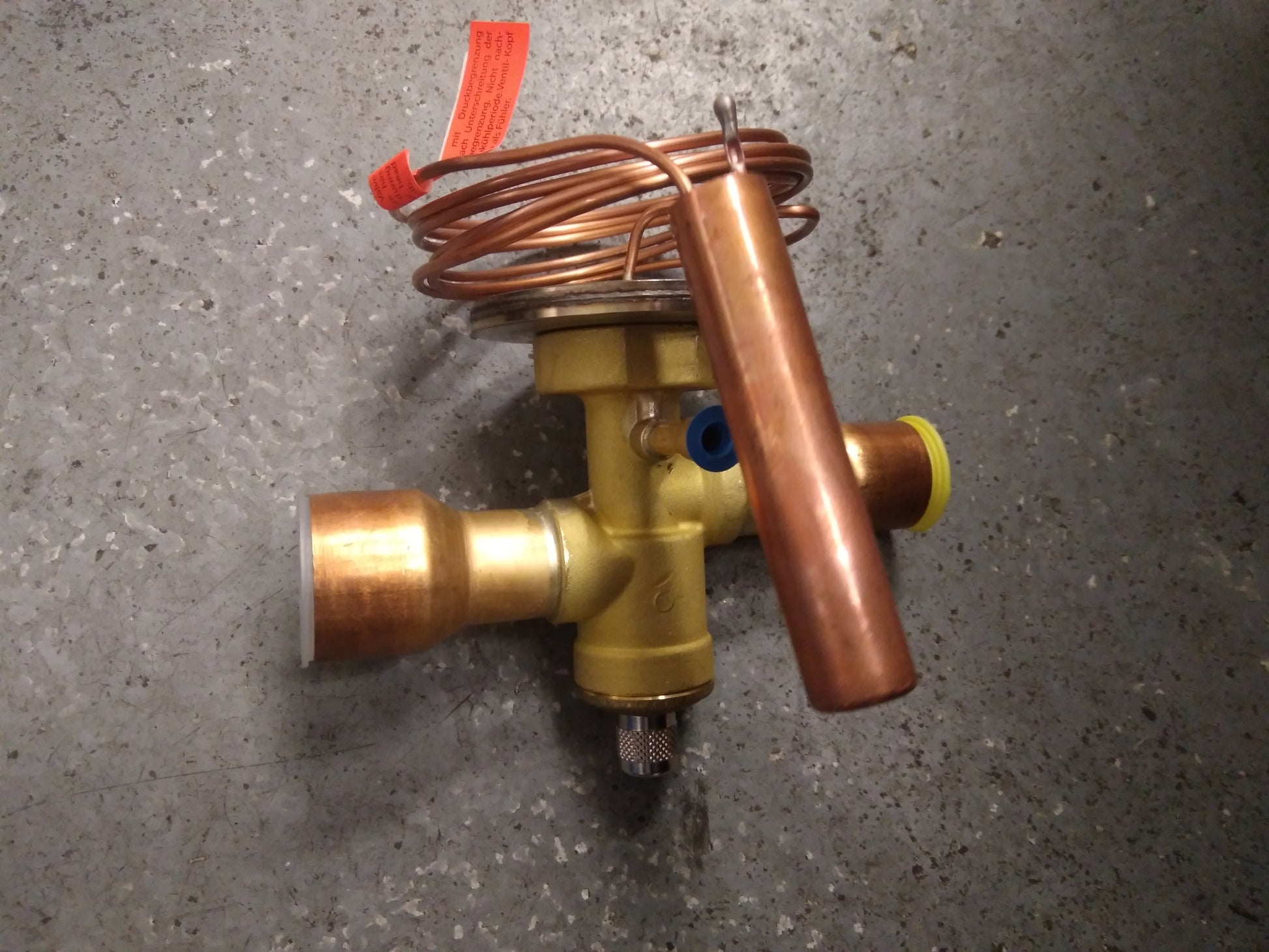 THERMOSTATIC EXPANSION VALVE 20-30 TON R-410A/R22