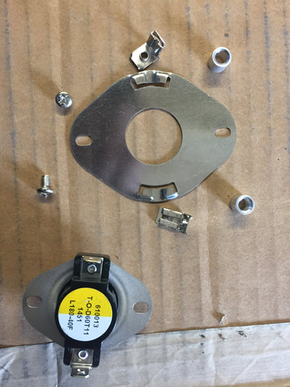 LIMIT CONTROL THERMOSTAT, CUT OUT:180, CUT IN:140(40)