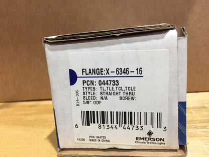 FLANGE, STRAIGHT-THRU VALVE, 5/8 ODF X 5/8 ODF