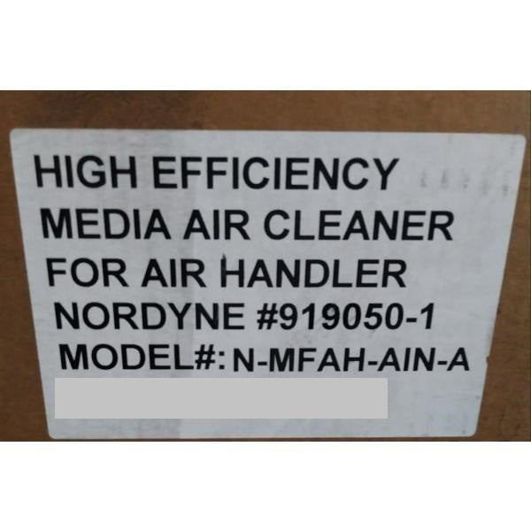 13-1/8" X 21-3/4" HIGH EFFICIENCY CUSTOM FIT MEDIA AIR CLEANER FOR AIR HANDLER