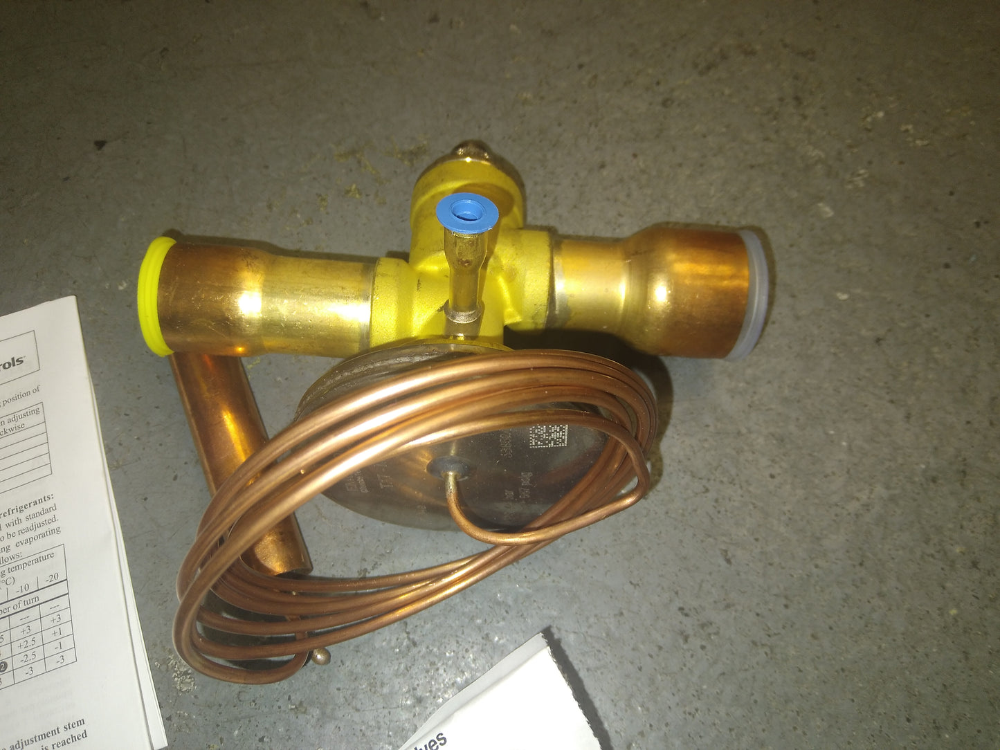 THERMOSTATIC EXPANSION VALVE 50 TON R134A