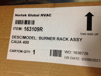 BURNER RACK ASSY CAUA 400