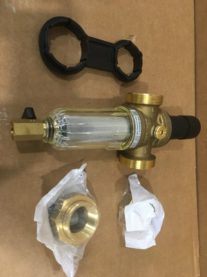 "DIALSET" LOW LEAD PRESSURE REGULATING FILTER COMBINATION, 1 1/4" F.P.T.