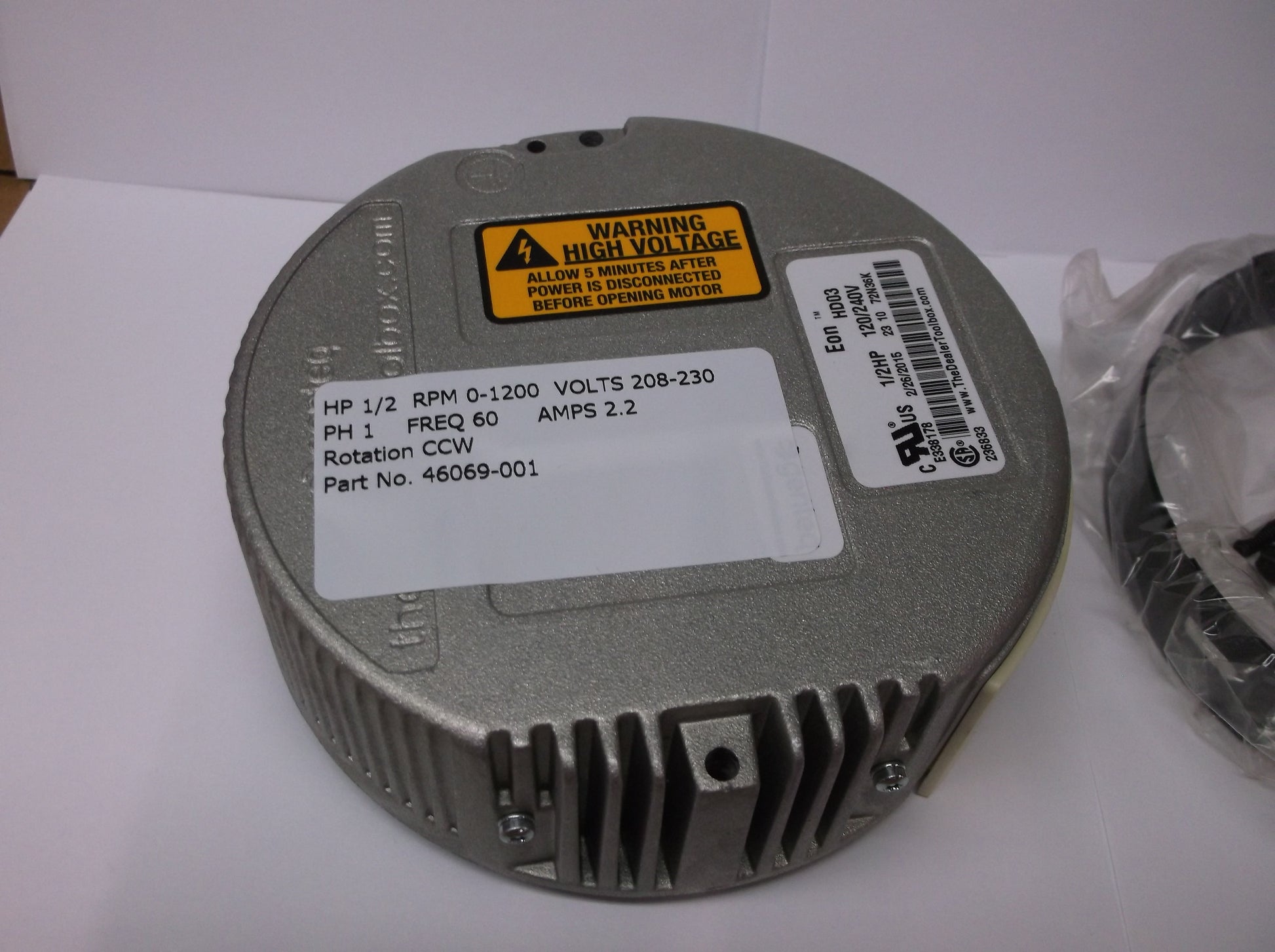 1/2HP ECM MOTOR MODULE VS PROGRAMMED 5.0   208-230/60/1   RPM:0-1200/VARIABLE SPEED