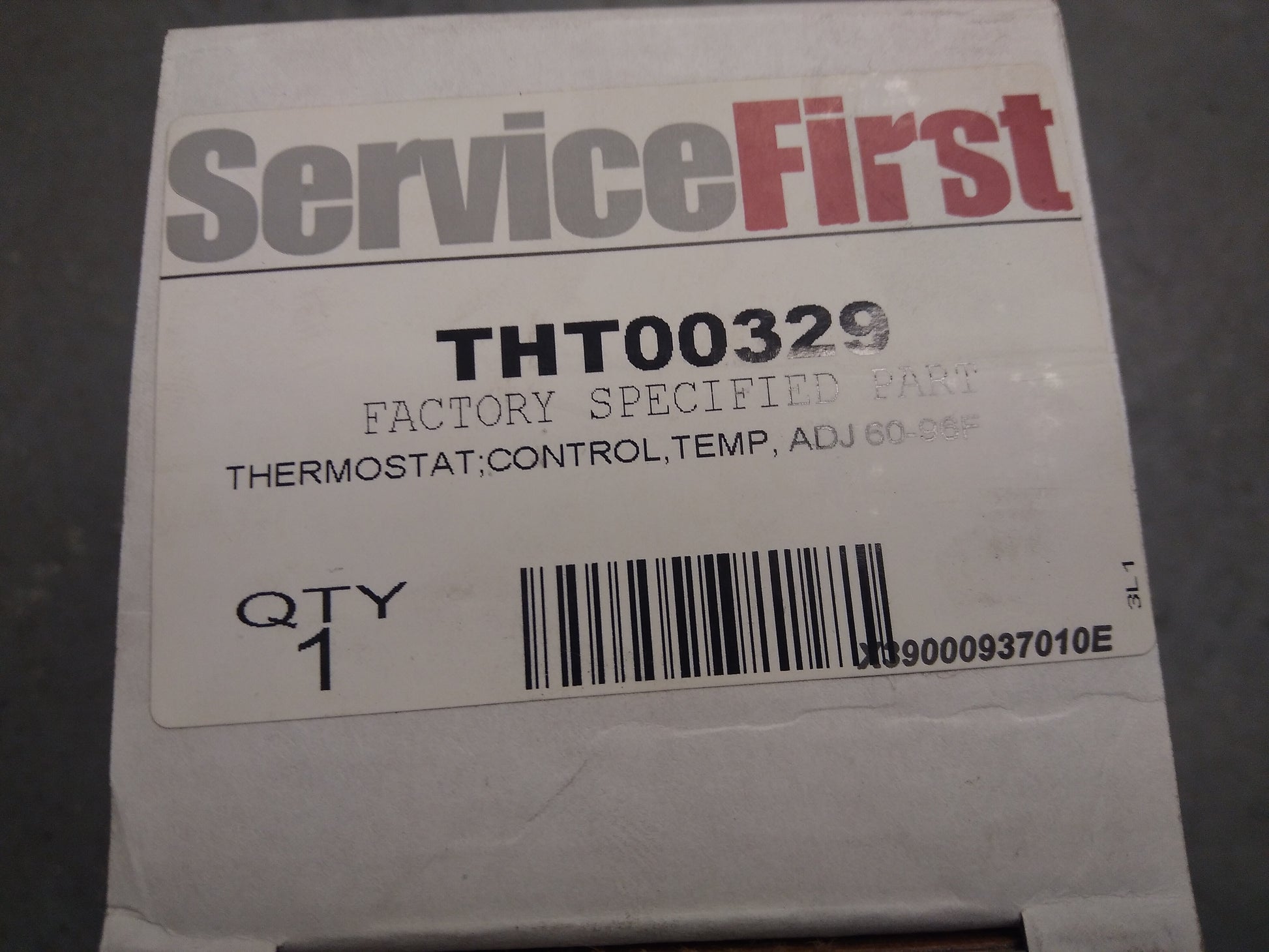 COLD CONTROL THERMOSTAT