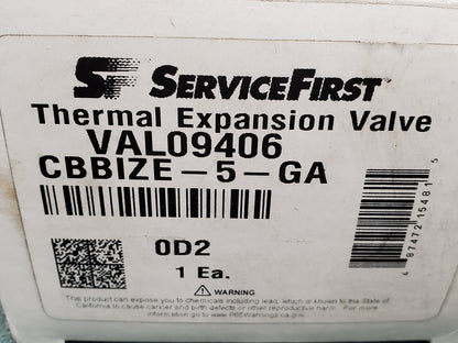 5 TON THERMAL EXPANSION VALVE, R-410A