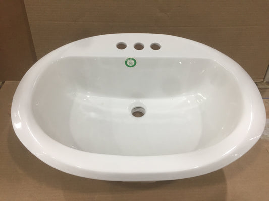 LAVATORY SINK WHITE 