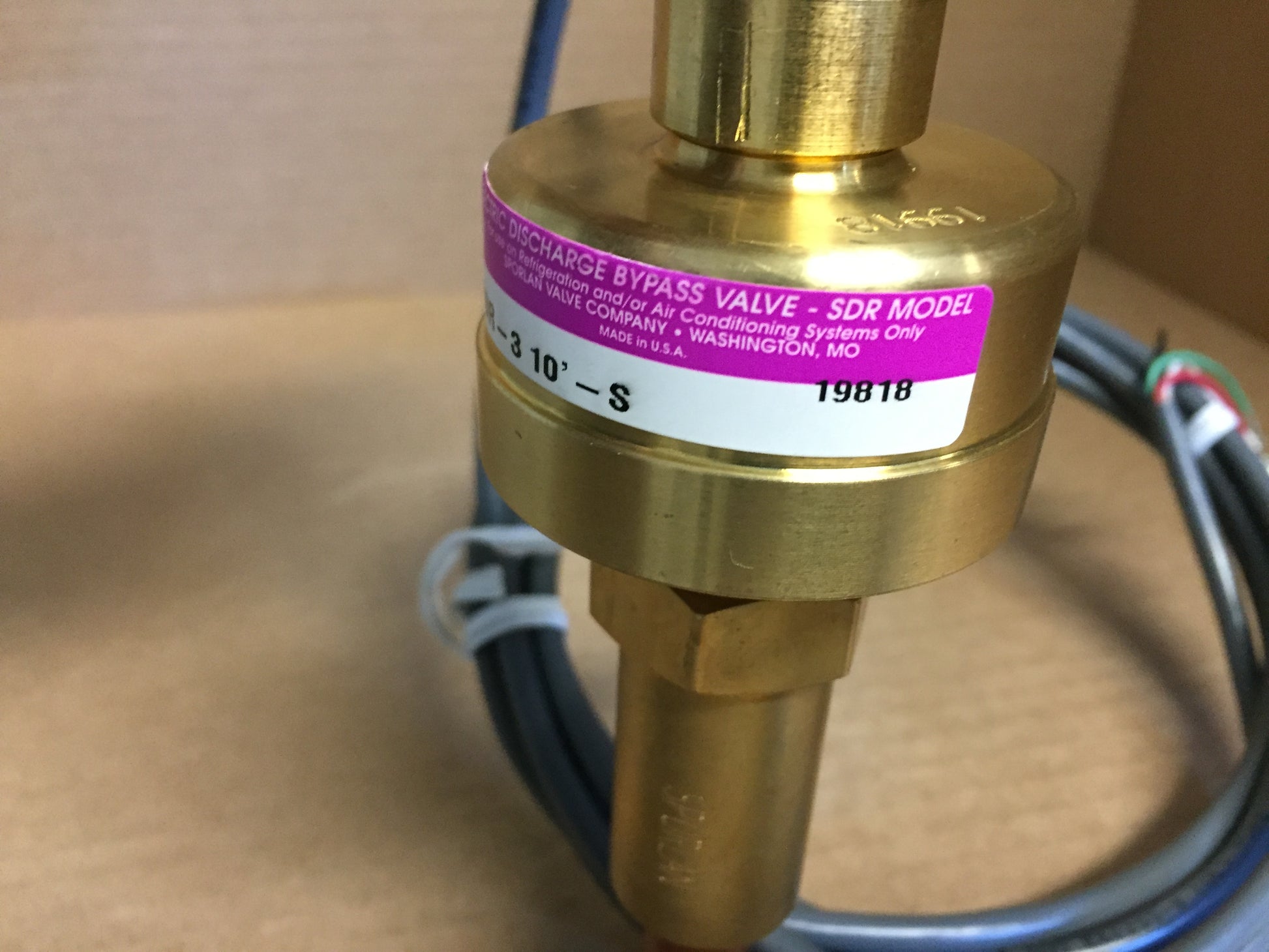 1/2" " X 1/2" ELECTRIC DISCHARGE VALVE