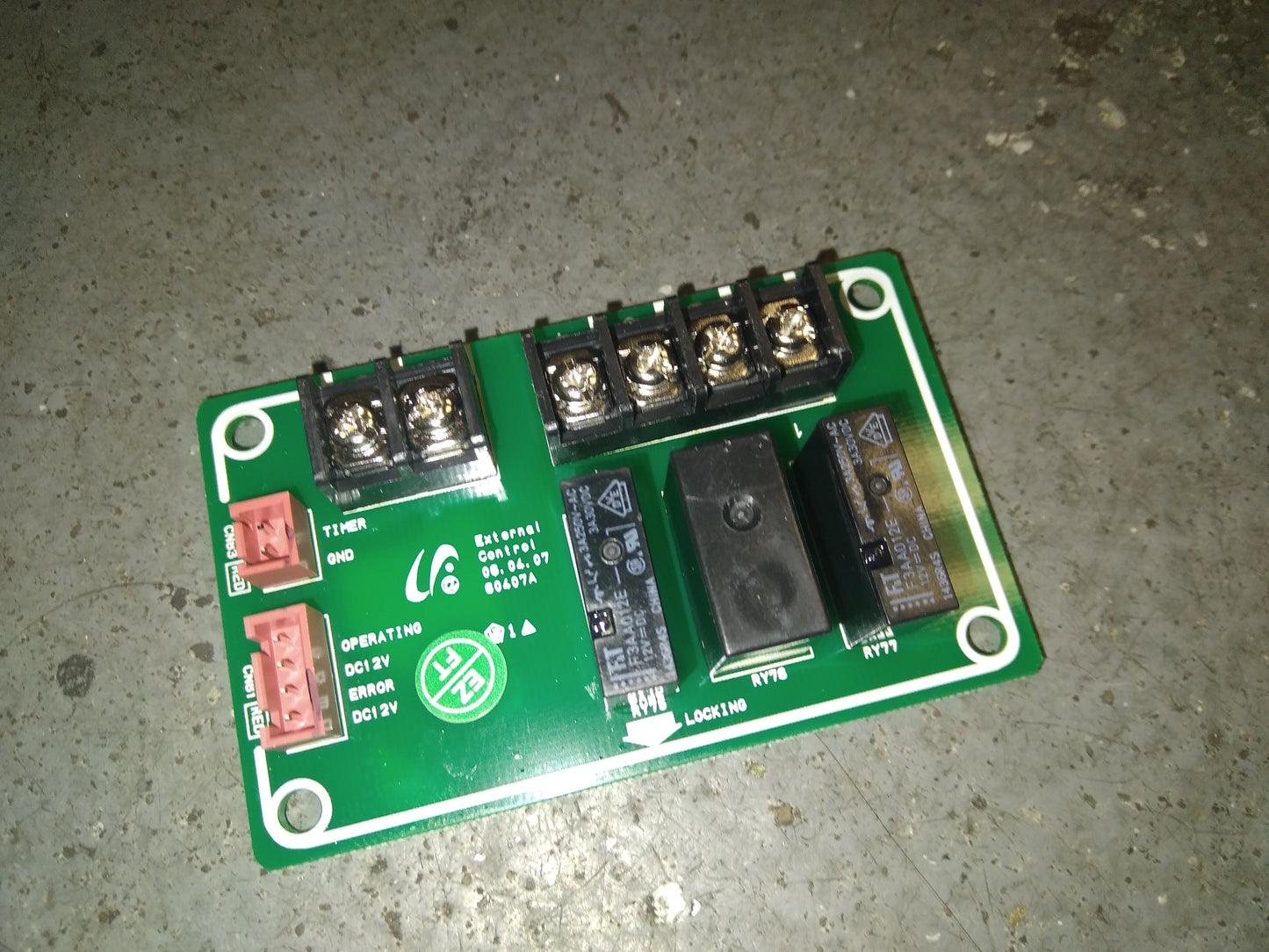 EXTERNAL CONTACT INTERFERENCE BOARD 12V DC