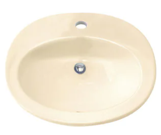 PIAZZA PEDESTAL SINKBASIN SINGLE BONE