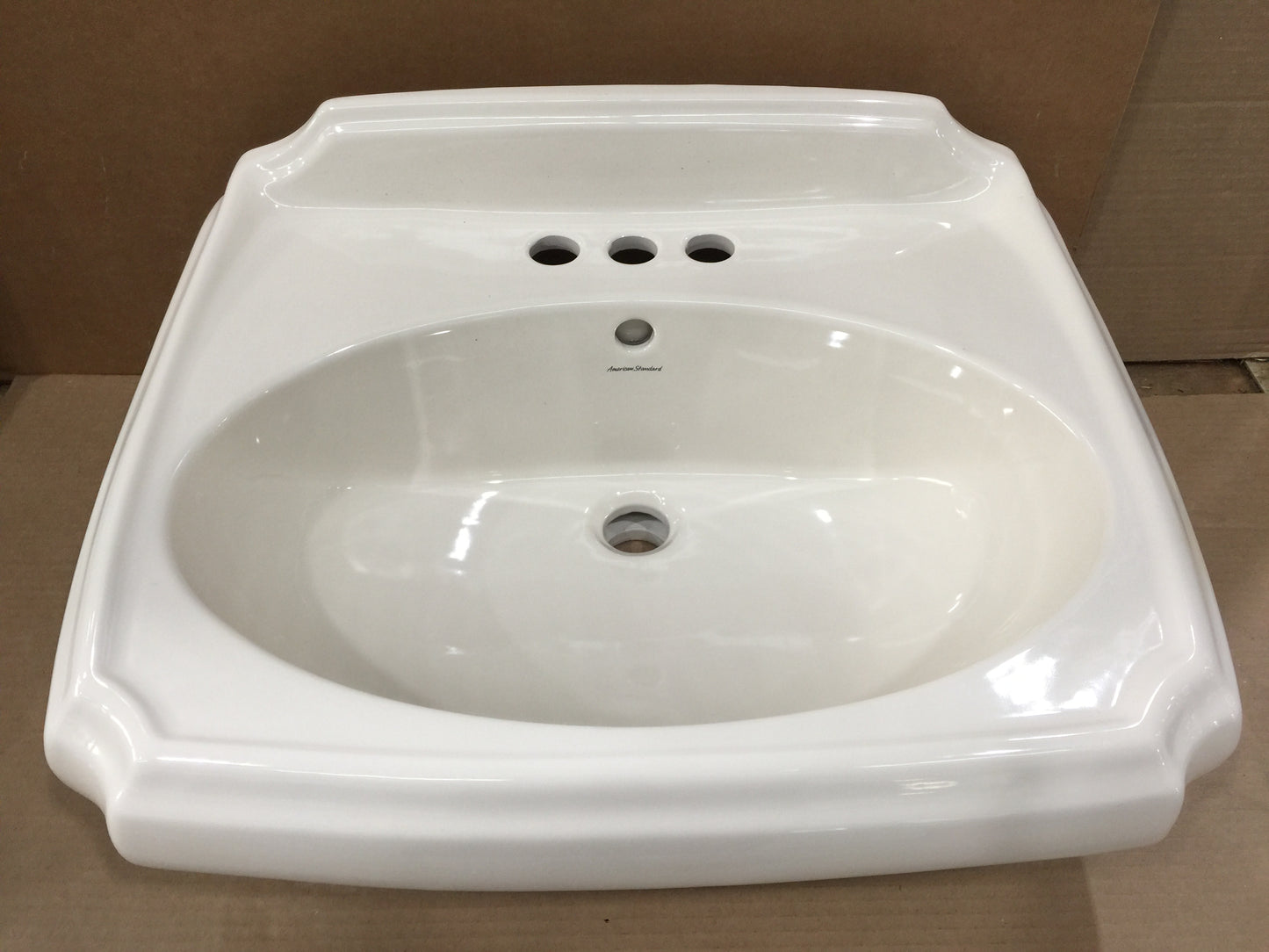 ANTIQUITY LAVATORY SINK TOP FOR PEDESTAL, BONE