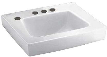 ROXALYN WALL HUNG SINK, WHITE