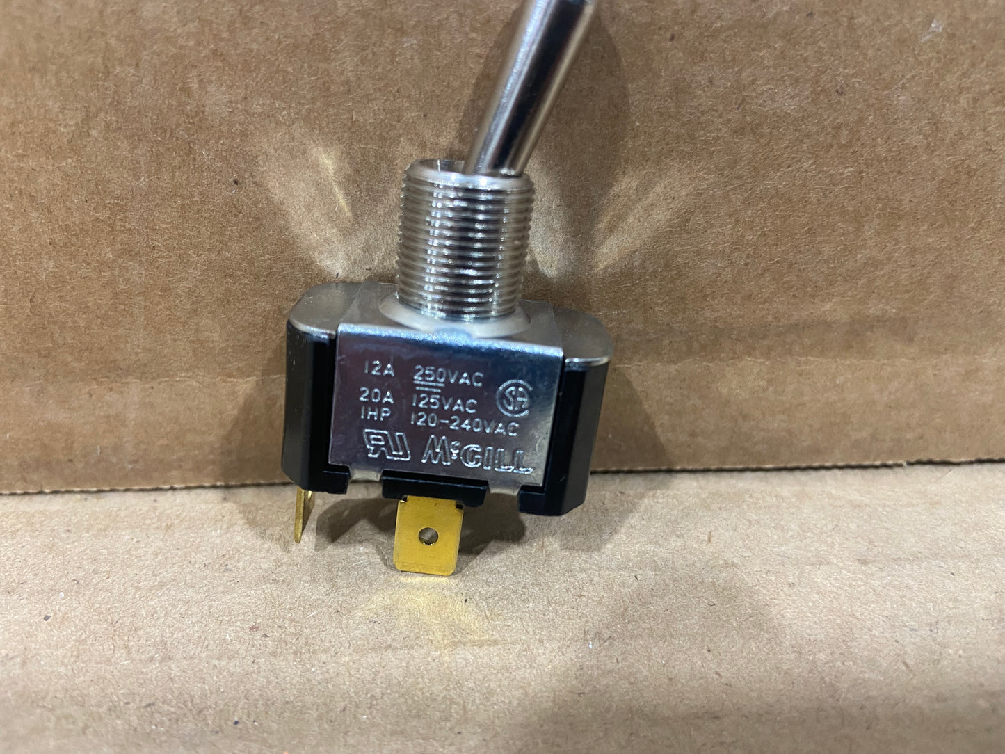 120-250 VAC ON/OFF TOGGLE SWITCH