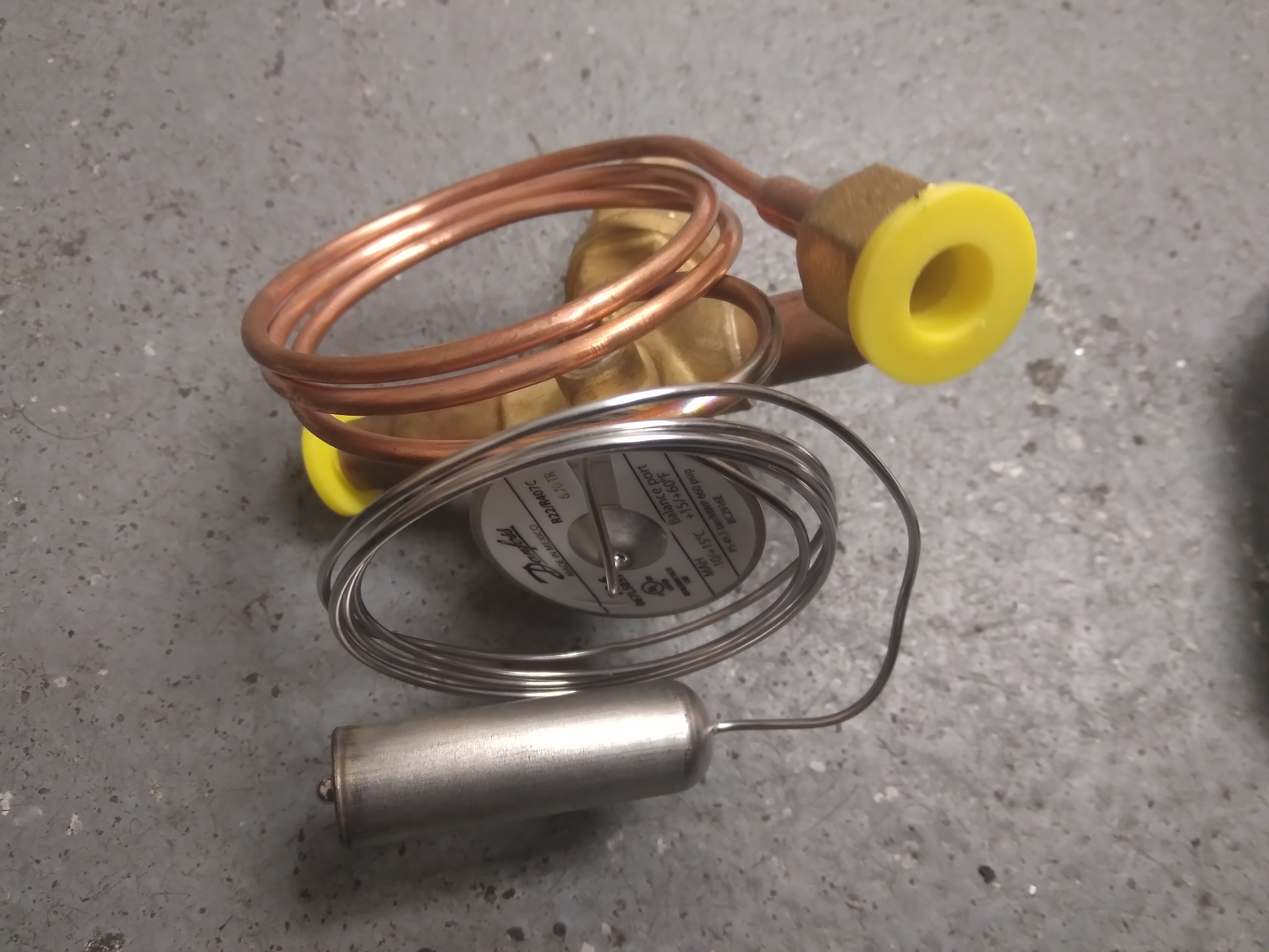 5 To 6 Ton Thermostatic Expansion Valve TR6 Kit R-22/R407C