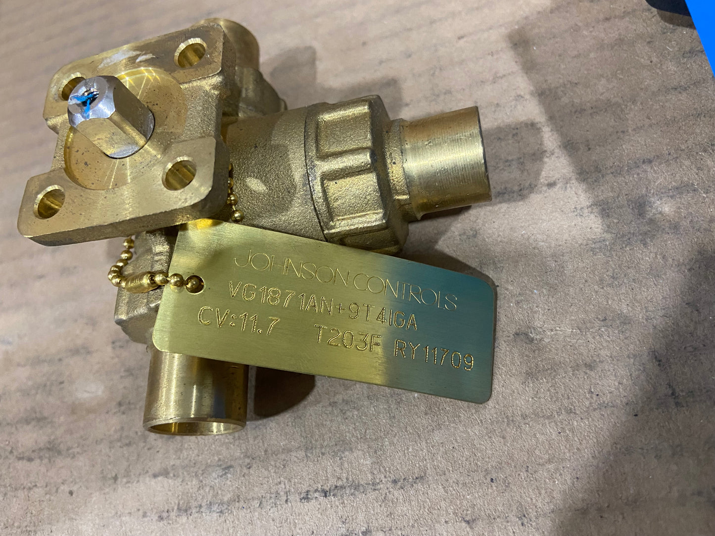 1/2" 3-WAY BALL VALVE WITH NON-SPRING RETURN ACTUATOR