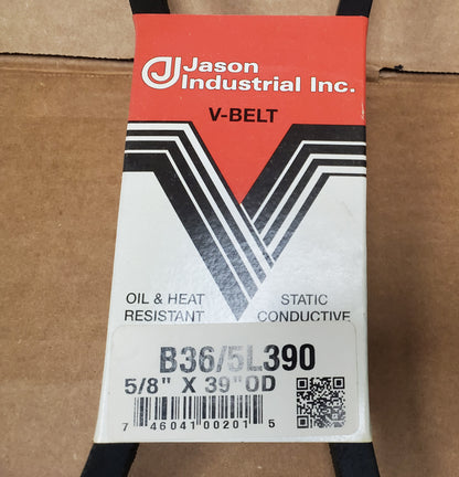 5/8" X 39"  V-BELT