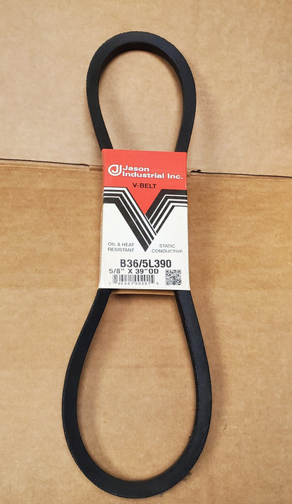 5/8" X 39"  V-BELT