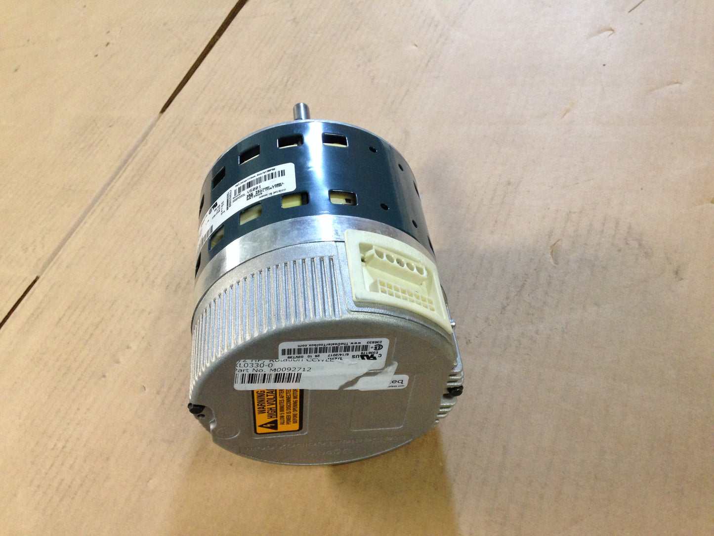 1/2 HP ECM PROGRAMMABLE ELECTRIC MOTOR, 120-240/50-60/1