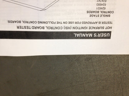 HOT SURFACE IGNITION (HSI) CONTROL BOARD TESTER, 115AC/60/1