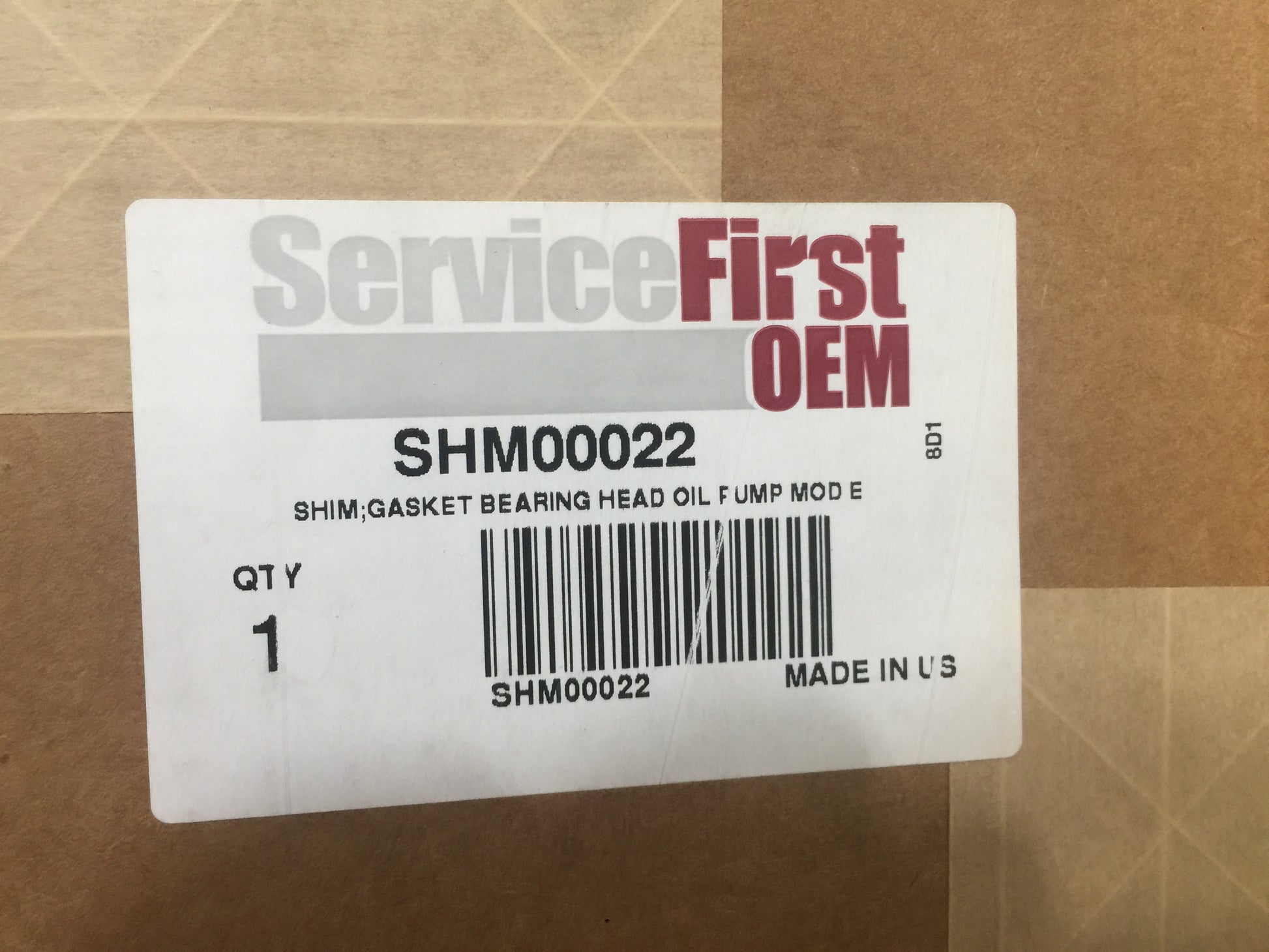 SHIM; GASKET BEARING HEAD OIL PUMP MODE