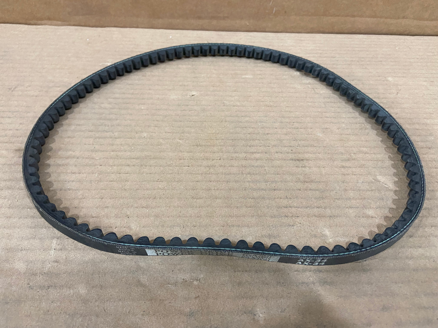 GRIPNOTCH V-BELT, 1/2" X 36"